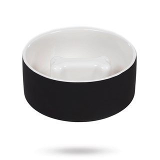 Paikka Slow Feed Bowl Black