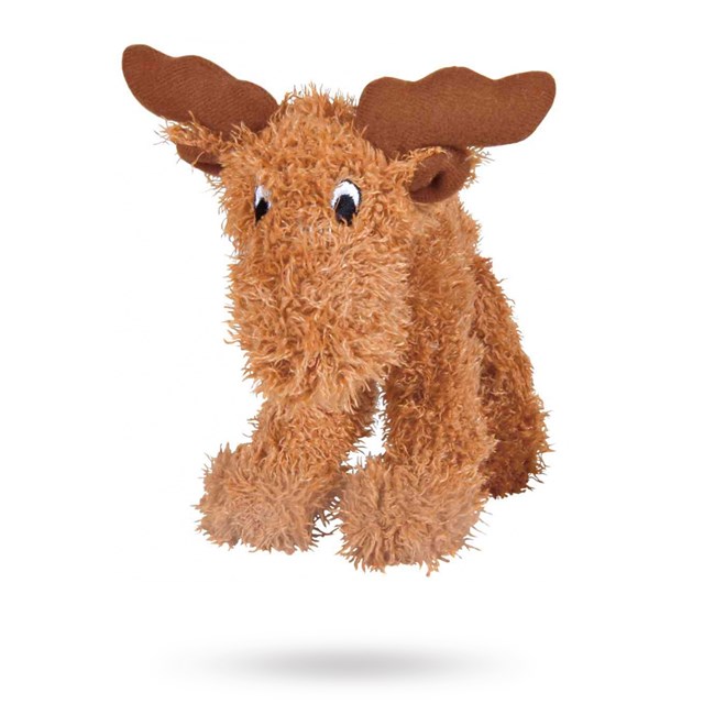 Elg 15 cm - Myk Hundeleke Med Lyd