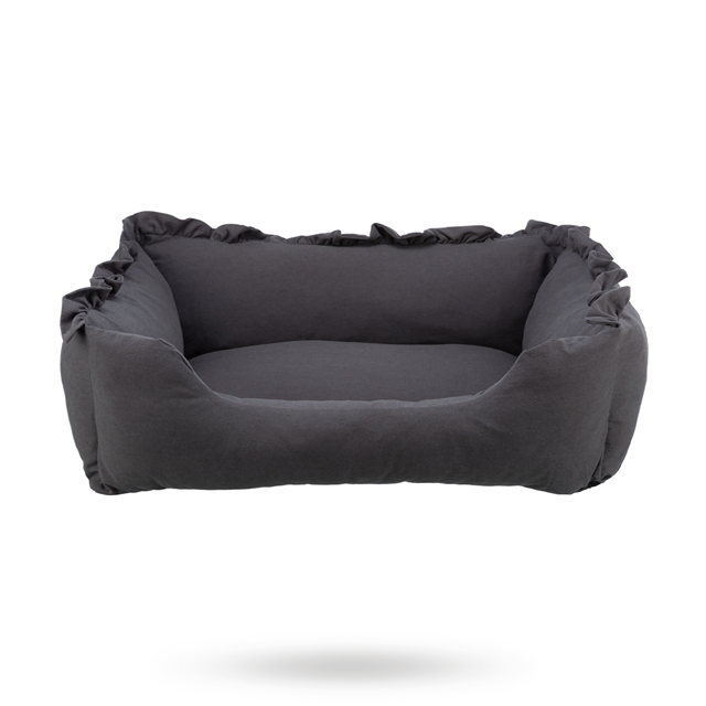 Trixie Amelie Rektangulær Hundeseng - Mørk grå