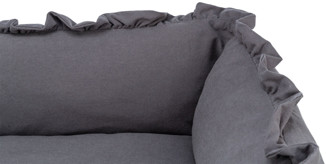 Trixie Amelie Rektangulær Hundeseng - Mørk grå