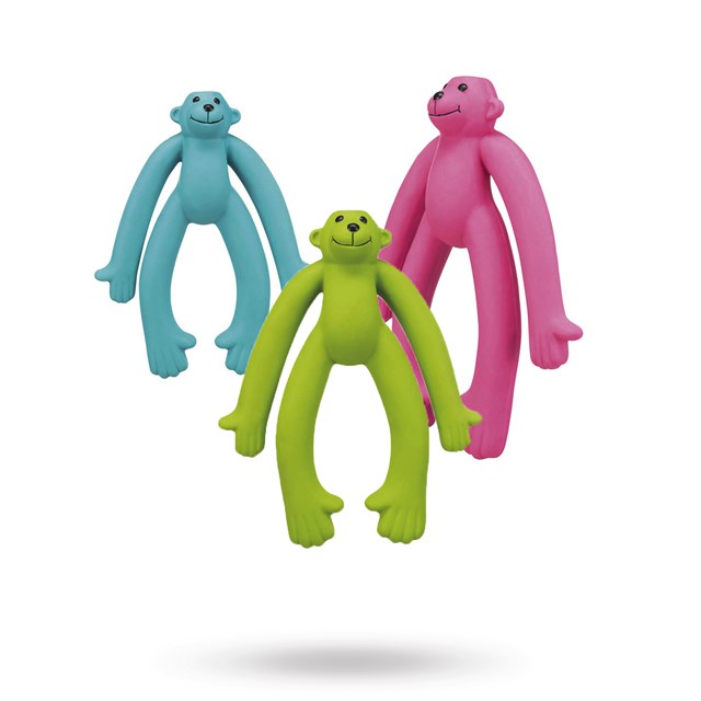 Ape i lateks 25 cm - med lyd