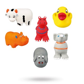 Baby Zoo - Latexdyr 9 Cm