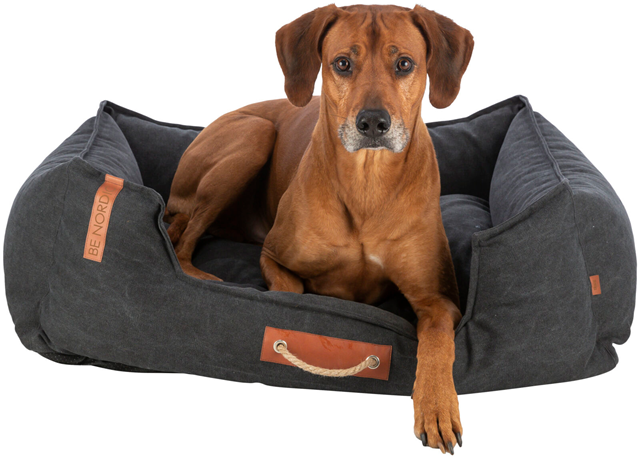 Trixie BE NORDIC Föhr Rektangulær Hundeseng - Svart