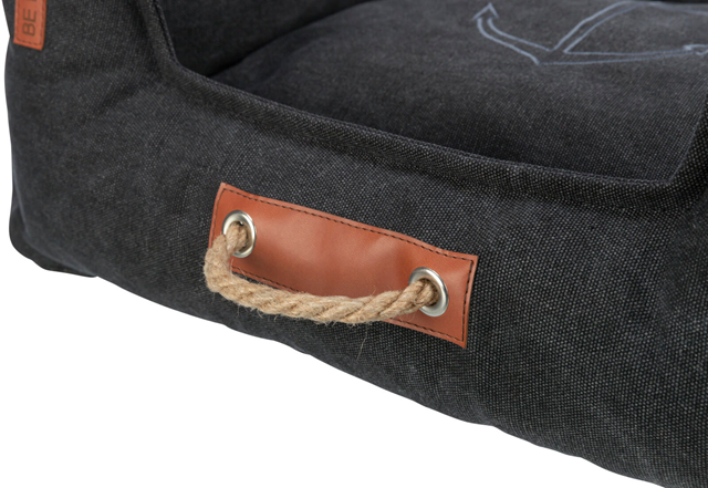 Trixie BE NORDIC Föhr Rektangulær Hundeseng - Svart