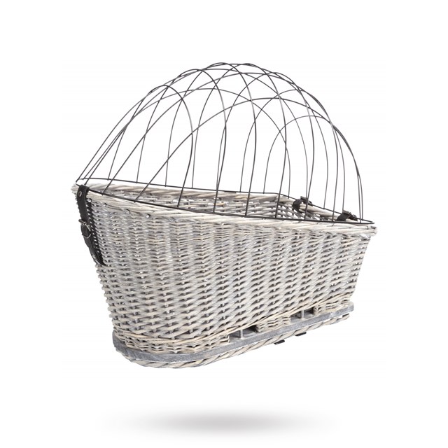 Sykkelkurv opp til 8 kg Grå - For bagasjebrett