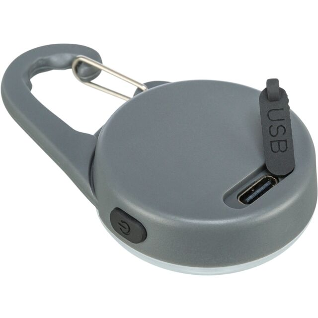 Trixie Flasher USB, ø4, 6.5 cm Grafit