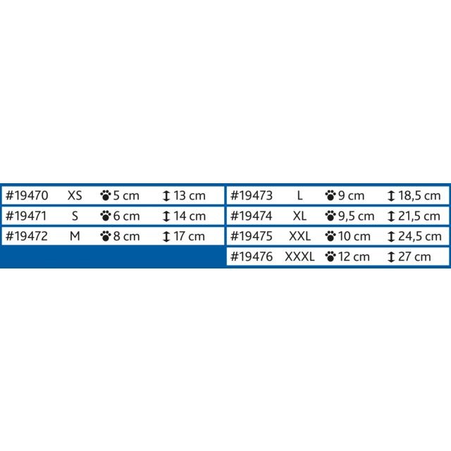 Trixie Hundesko Walker Comfort 2-pack - Svart