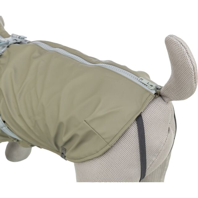 Trixie Pontis Regndekken med integrert sele – olivengrønn