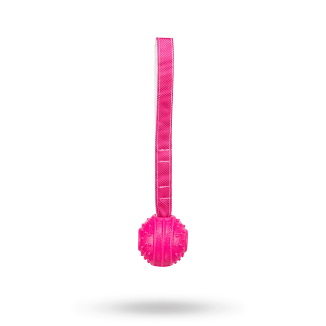 Soft & Strong – Ball med håndtak Rosa