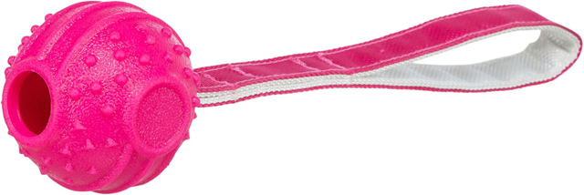 Soft & Strong – Ball med håndtak Rosa