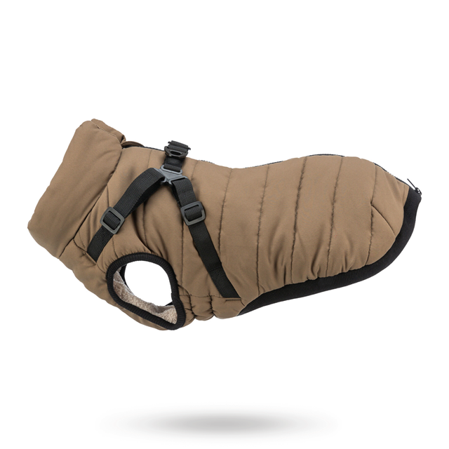 Trixie Vinterdekken med sele Pirou - Sand