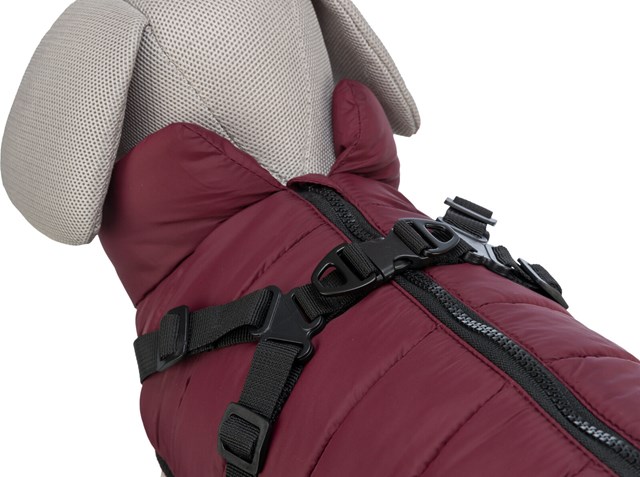 Trixie Vinterdekken med sele Pirou - Sangria