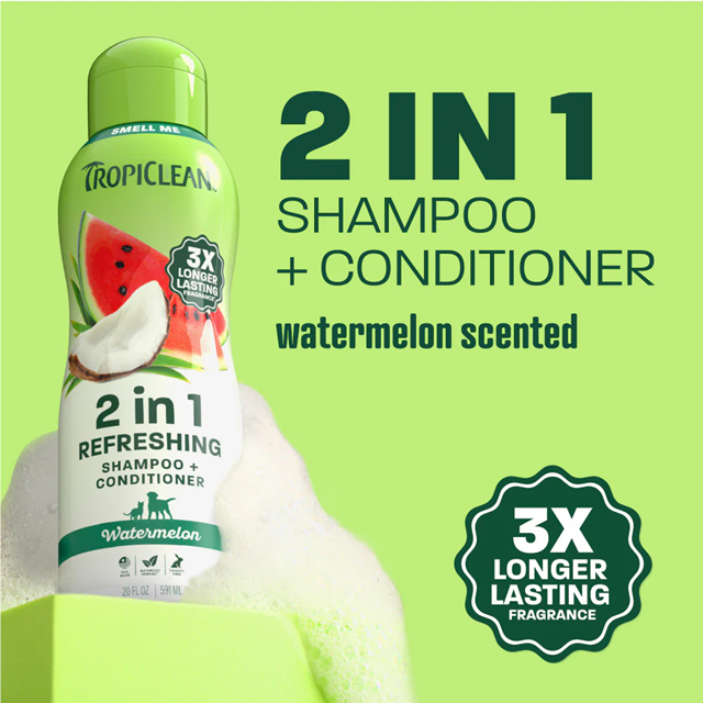 Tropiclean Watermelon 2-in-1 355ml