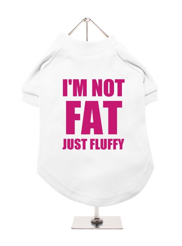 I'm Not Fat Just Fluffy T-skjorte