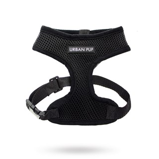 Jet Black Soft Mesh Hundesele