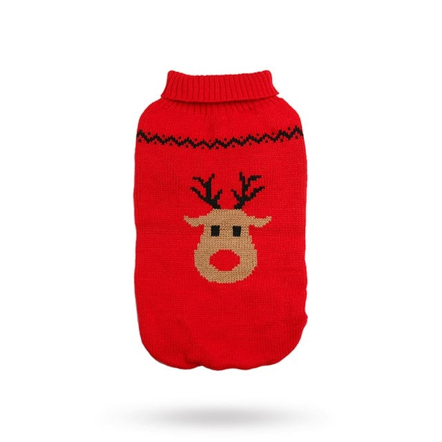 Rudolfs Röda - Strikket Hundegenser