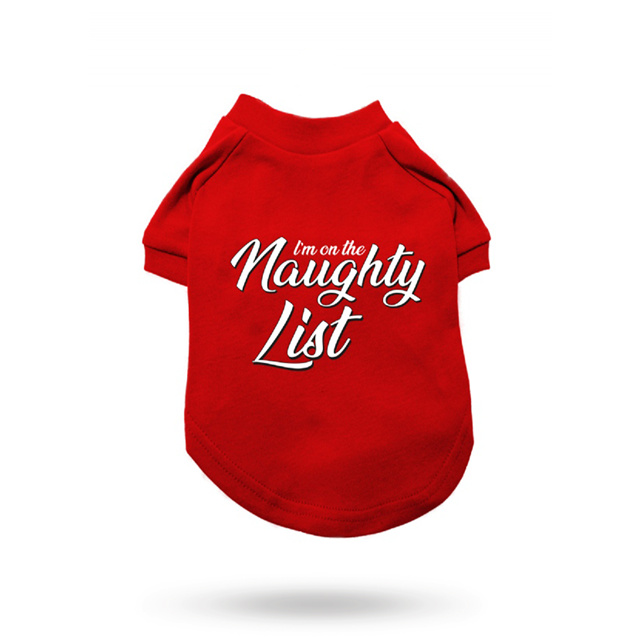 I'm On The Naughty List - T-skjorte