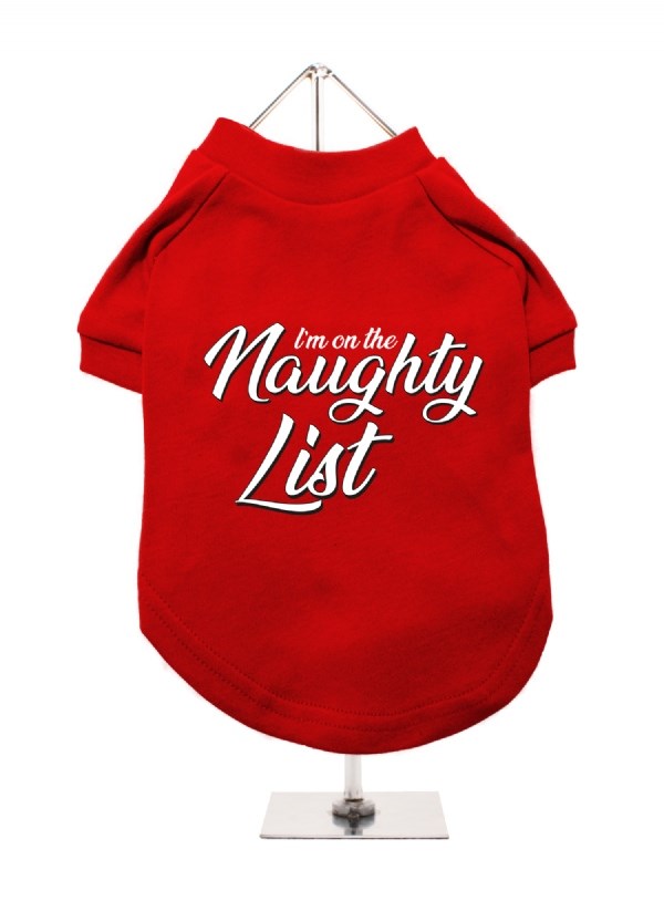 I'm On The Naughty List - T-skjorte