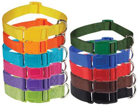 Nylon Halsbånd Rød XL