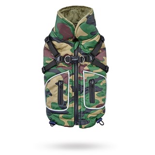 Pioneer Camo - Hundedekken Med Integrert Sele