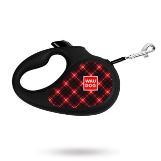 Waudog Rullekobbel - Plaid Red