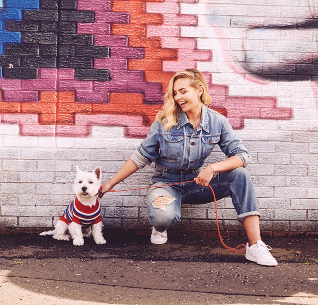 Red, White & Blue Striped Sweater