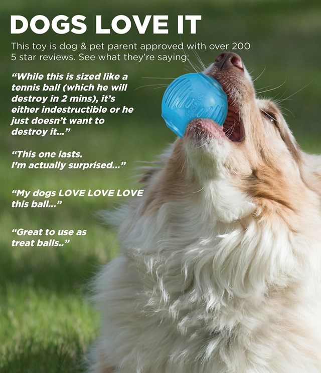 Petstages Orka Tennis Ball - Ekstra Slitesterk