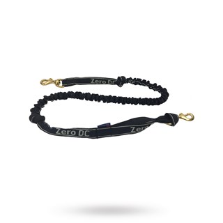 Zero Dc Elastisk Kjørestrikk Svart - Over 10 Kg - 1.9 M