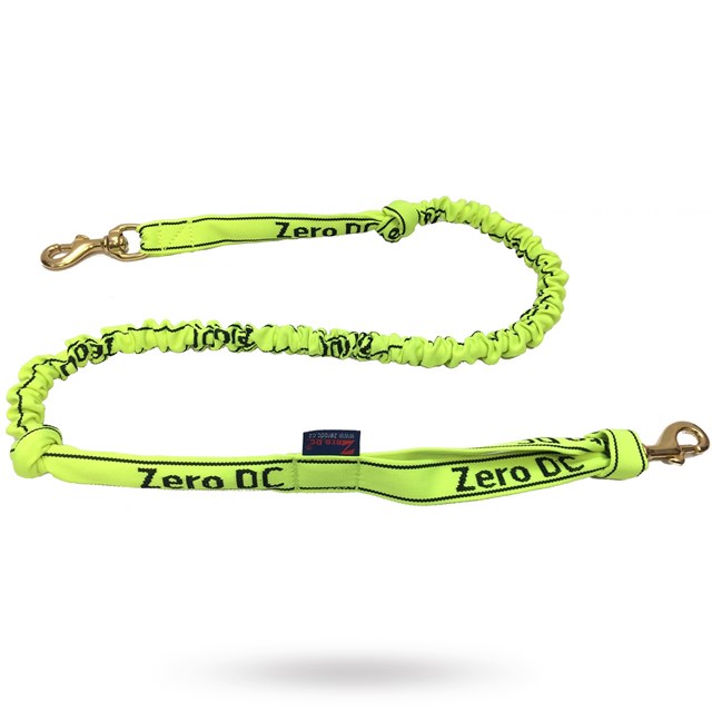 Zero DC Elastisk Kjørestrikk Neongrønn - Over 10 kg - 2.7 m