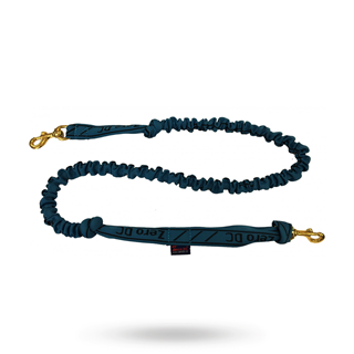 Zero Dc Elastisk Kjørestrikk Petrol - Over 10 Kg - 2.7 M