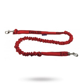 Zero Dc Elastisk Kjørestrikk Rød - Opp Til 10 Kg - 2.7 M