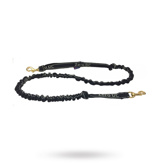 Zero DC Elastisk Kjørestrikk Svart - Over 10 kg - 2.7 m