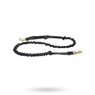 Zero Dc Elastisk Kjørestrikk Svart - Opp Til 10 Kg - 2.7 M