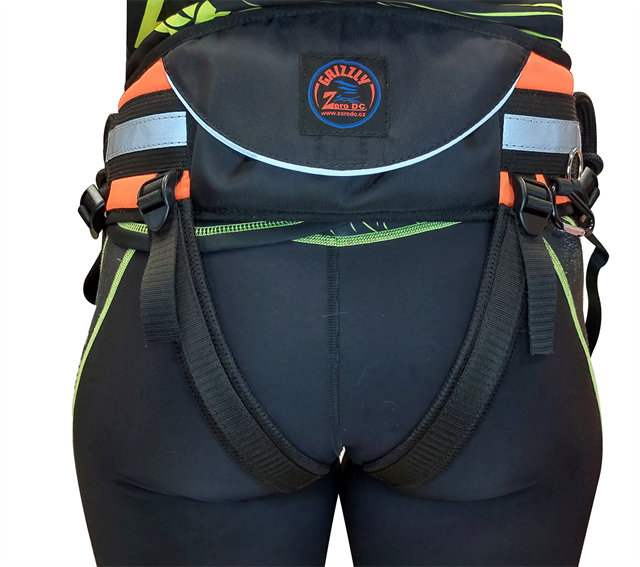 Zero DC Midjebelte Grizzly - Svart