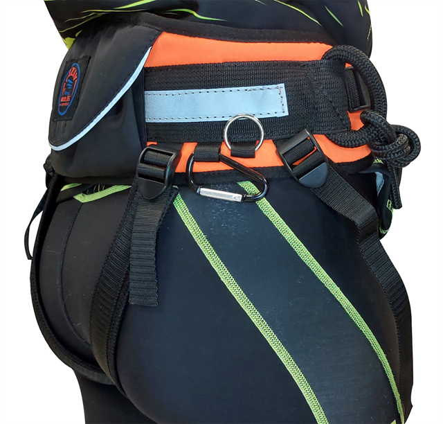 Zero DC Midjebelte Grizzly - Svart