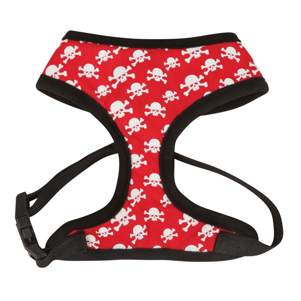 Crossbone - Rød Selvlysende Sele