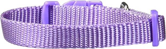 Nylonhalsbånd Viol - Small